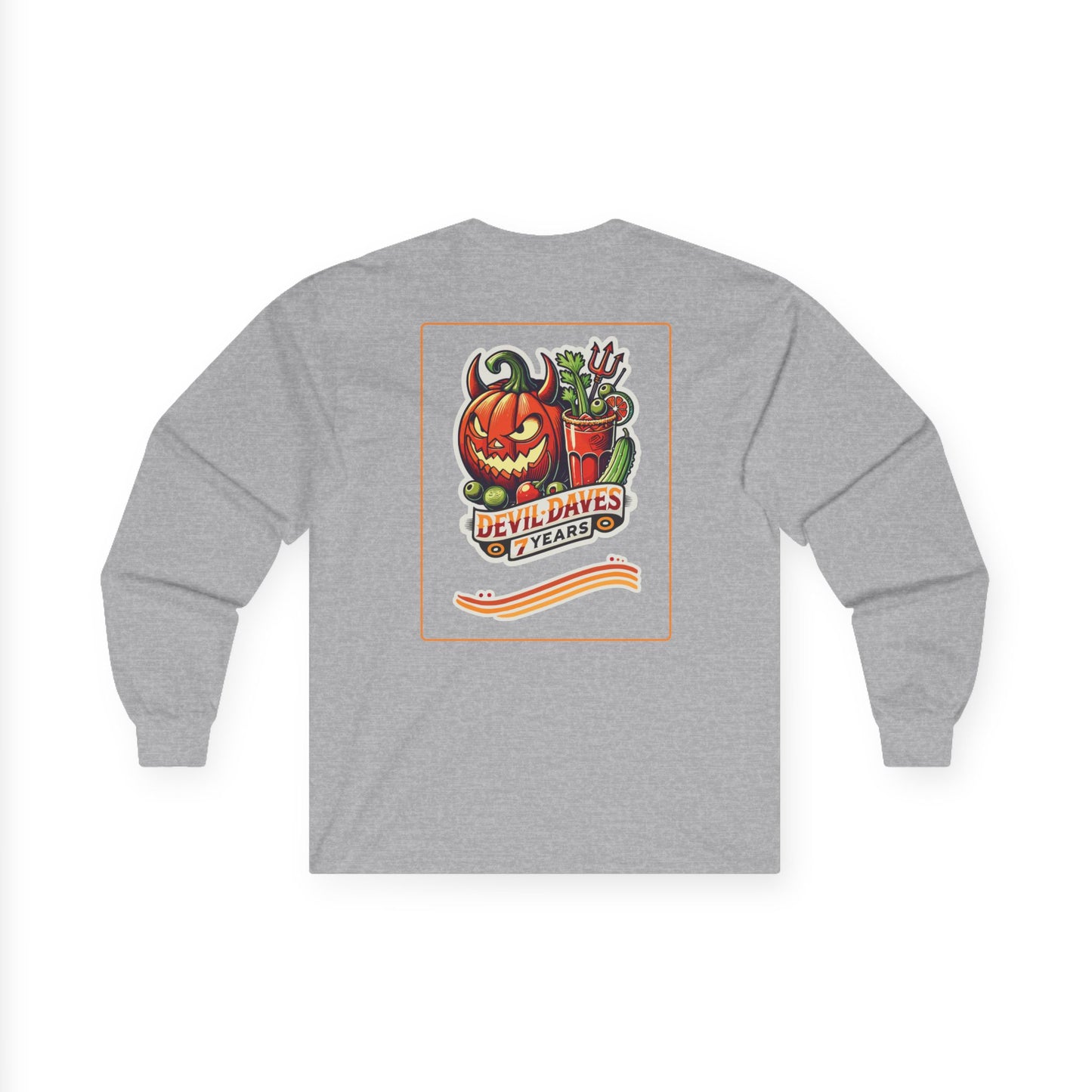 7 Year Long Sleeve T-Shirt 2024 | Jack O' Lantern