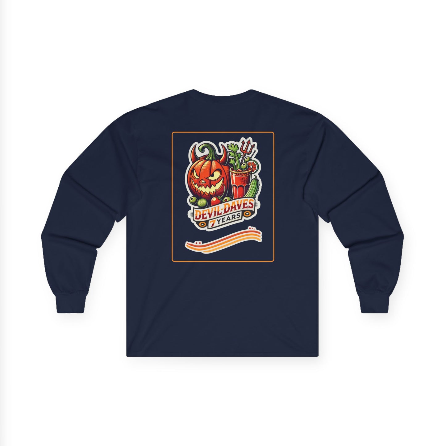 7 Year Long Sleeve T-Shirt 2024 | Jack O' Lantern