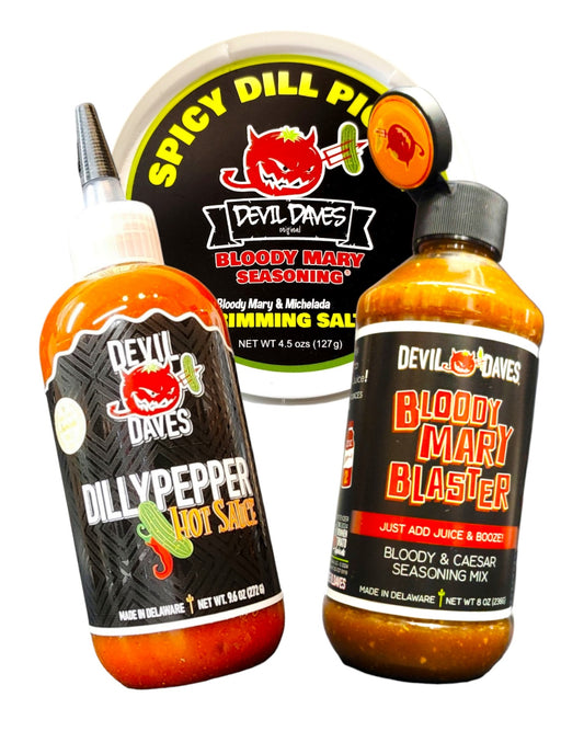 Briny Goodness | Pickle Rimmer, Dill Pickle Sauce & Blaster Seasoning