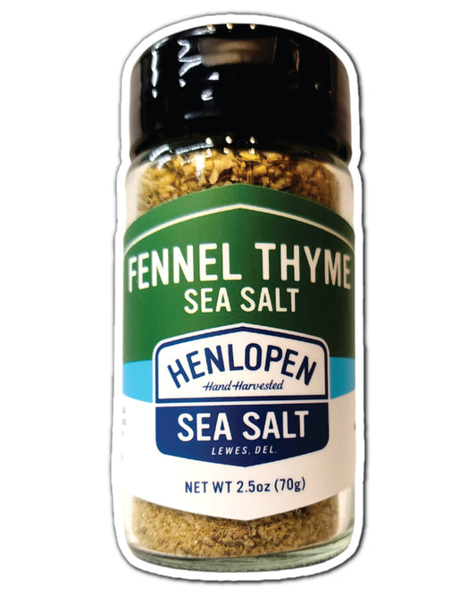 Henlopen Sea Salt - Fennel Thyme | 2.5 OZ
