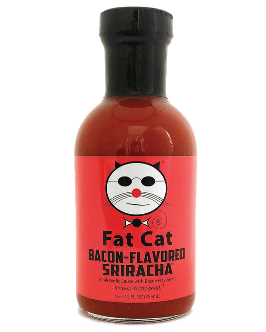 Fat Cat Bacon Sriracha | 12 OZ