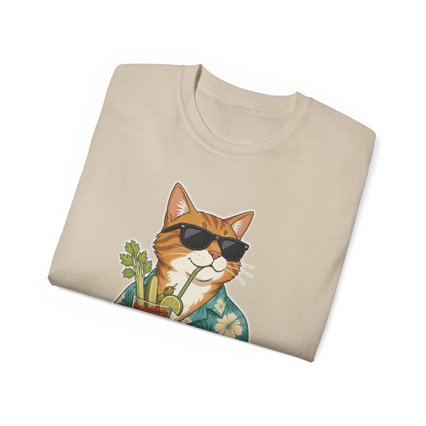 Cat in Hawaiian Shirt - Bloody Mary | Short Sleeve