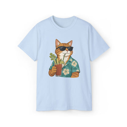 Cat in Hawaiian Shirt - Bloody Mary | Short Sleeve