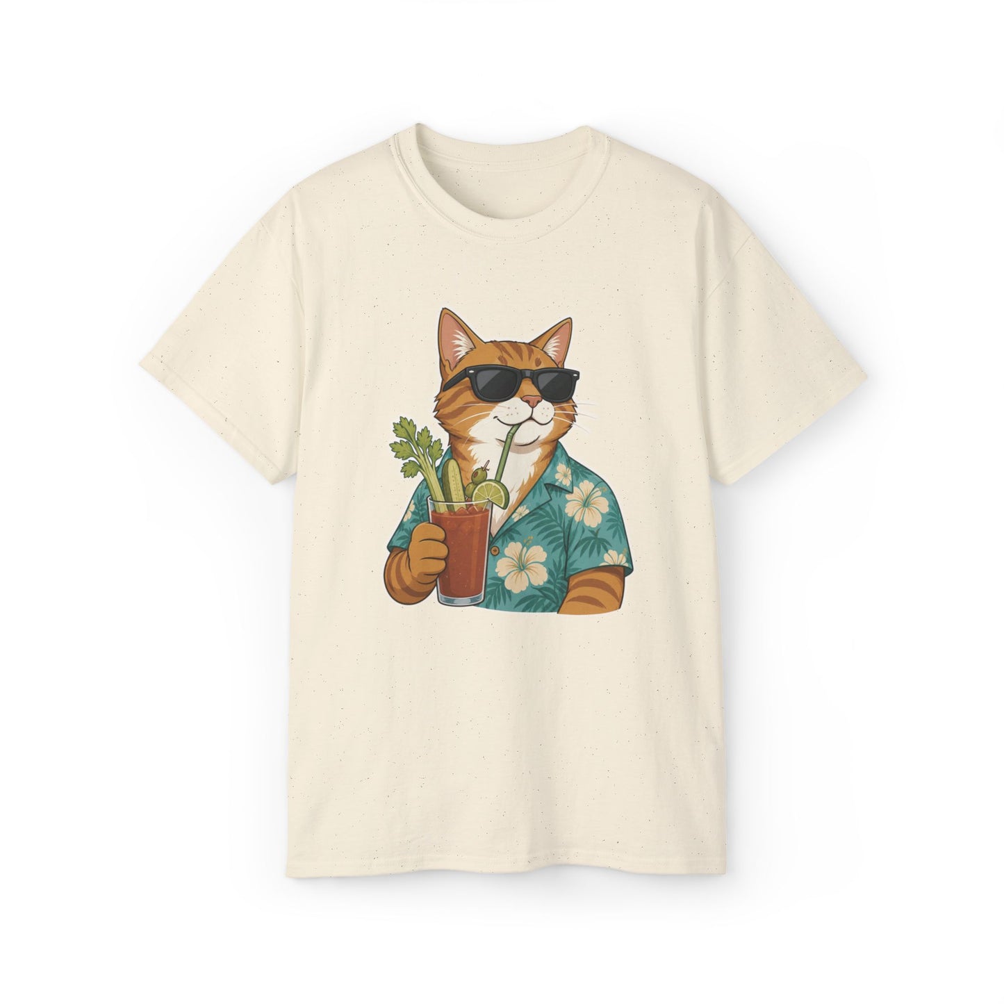 Cat in Hawaiian Shirt - Bloody Mary | Short Sleeve