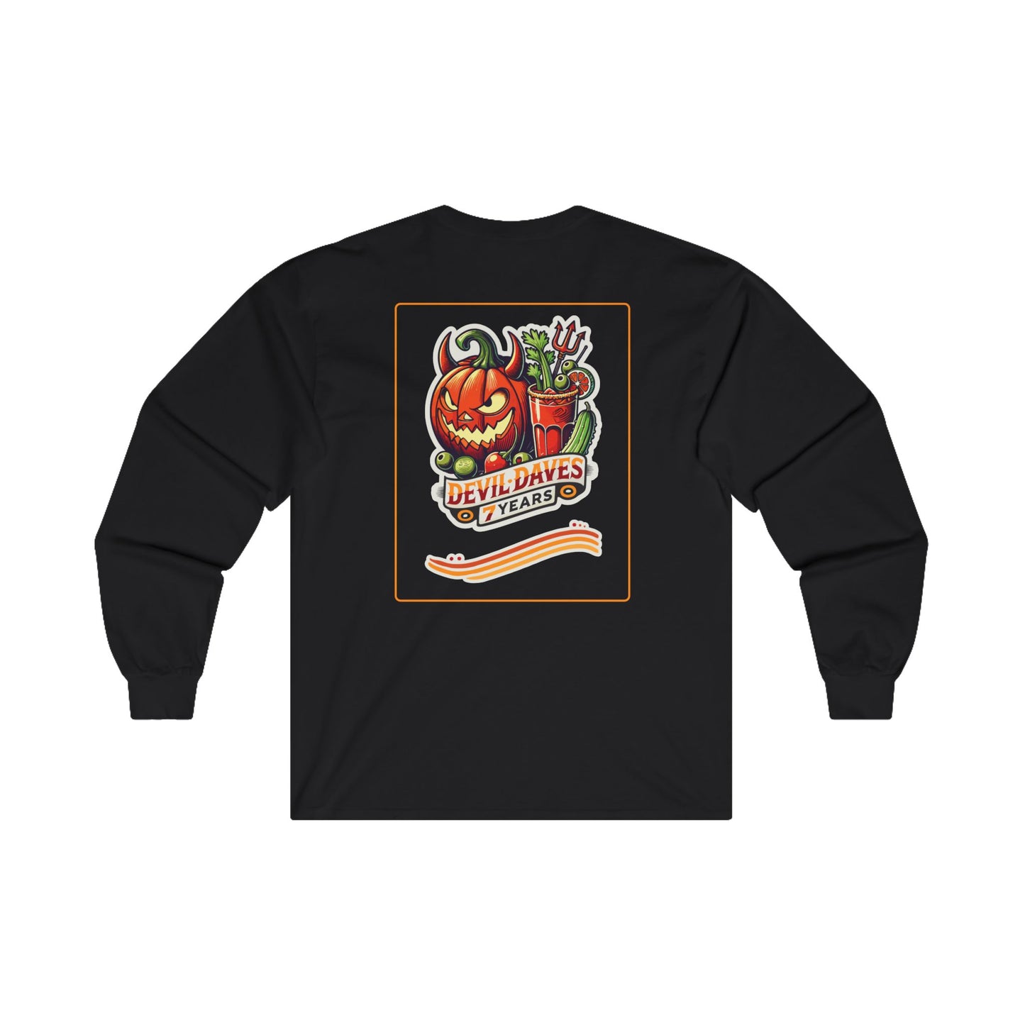 7 Year Long Sleeve T-Shirt 2024 | Jack O' Lantern