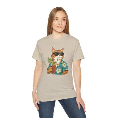 Cat in Hawaiian Shirt - Bloody Mary | Short Sleeve