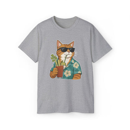 Cat in Hawaiian Shirt - Bloody Mary | Short Sleeve