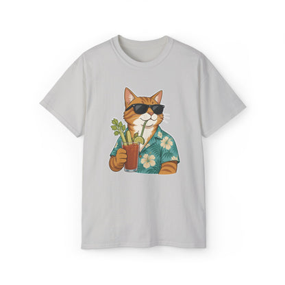 Cat in Hawaiian Shirt - Bloody Mary | Short Sleeve