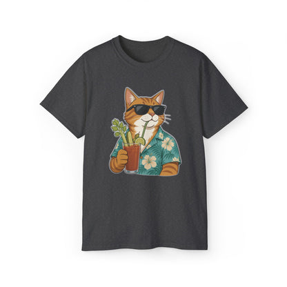 Cat in Hawaiian Shirt - Bloody Mary | Short Sleeve