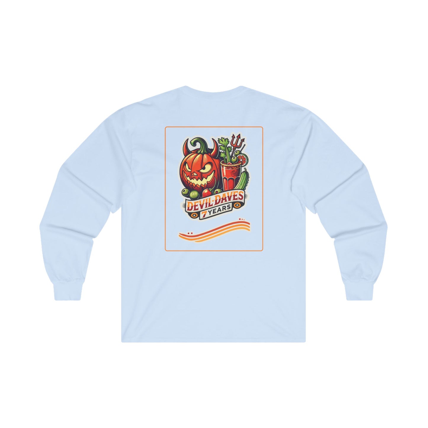 7 Year Long Sleeve T-Shirt 2024 | Jack O' Lantern