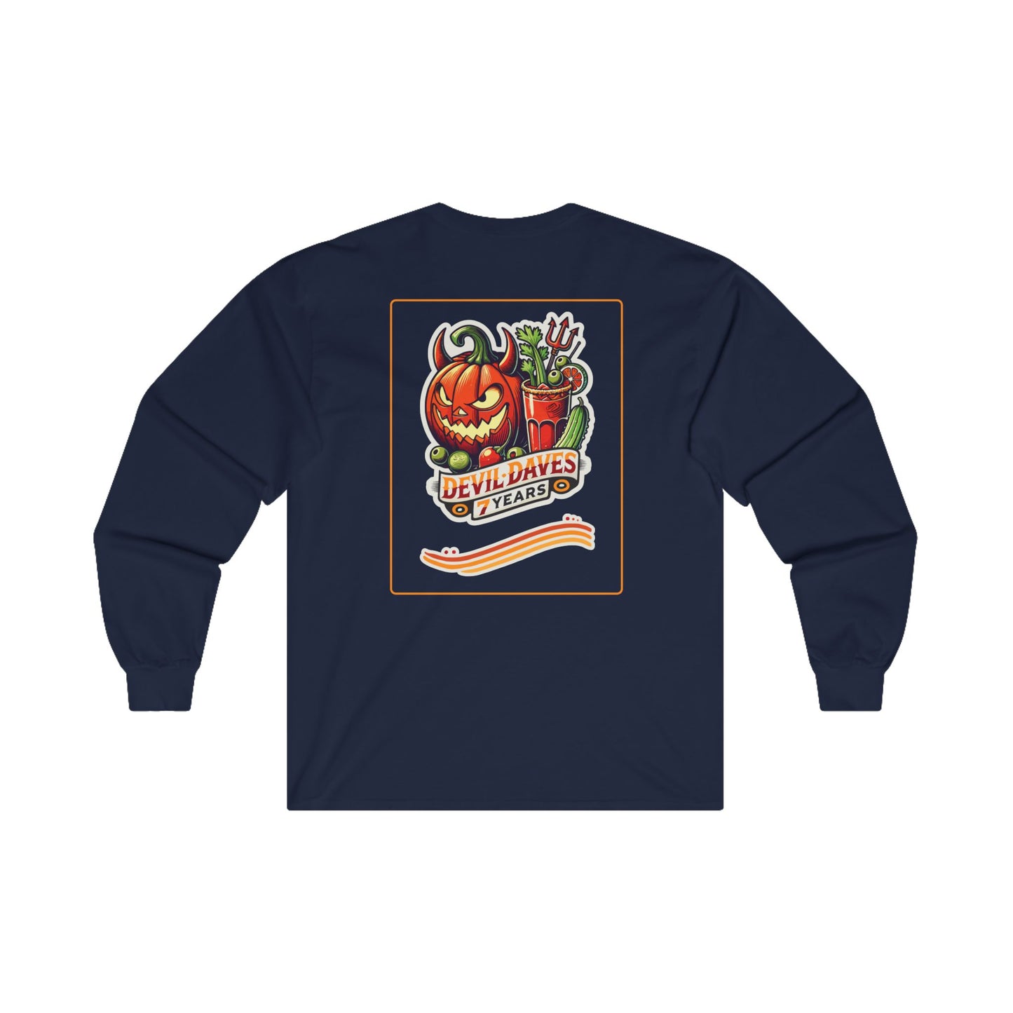 7 Year Long Sleeve T-Shirt 2024 | Jack O' Lantern