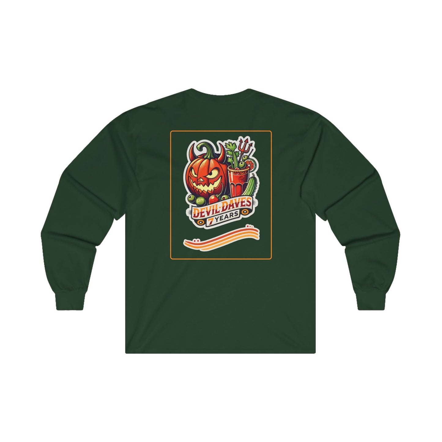 7 Year Long Sleeve T-Shirt 2024 | Jack O' Lantern