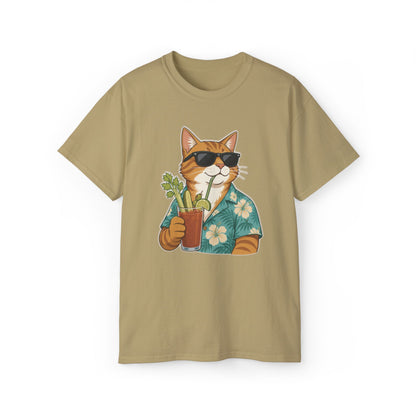 Cat in Hawaiian Shirt - Bloody Mary | Short Sleeve