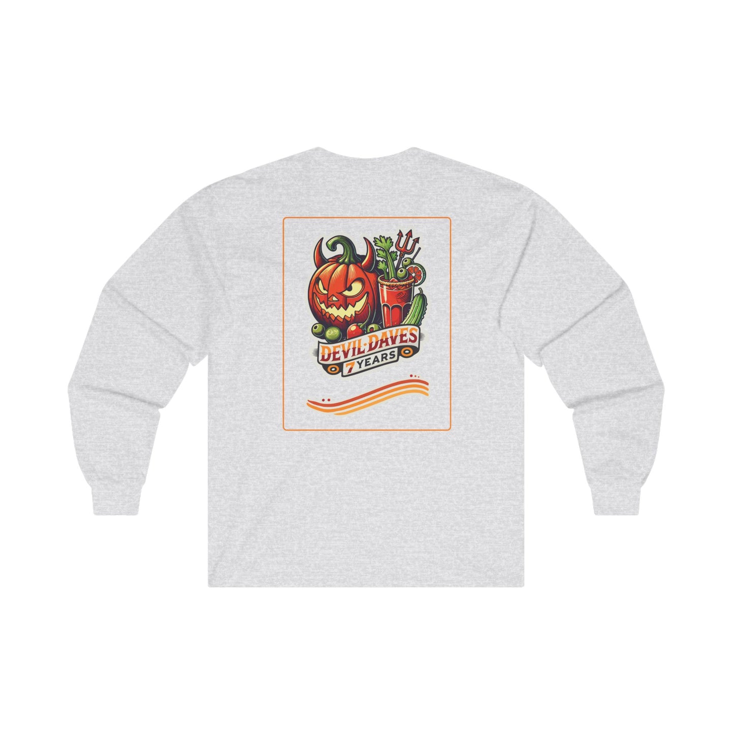 7 Year Long Sleeve T-Shirt 2024 | Jack O' Lantern