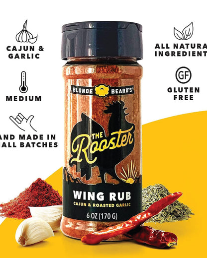 Blonde Beards - Rooster Wing Rub | 6 OZ