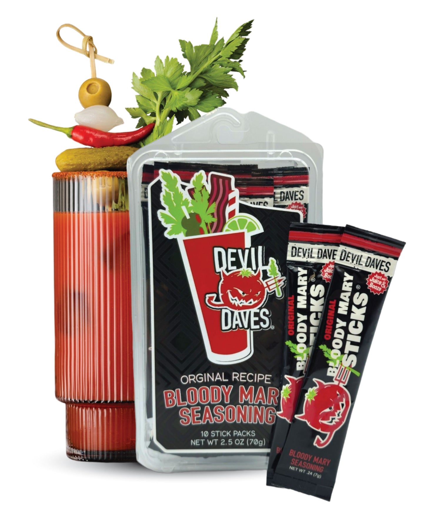 Original Bloody Mary Sticks | Choose Quantity