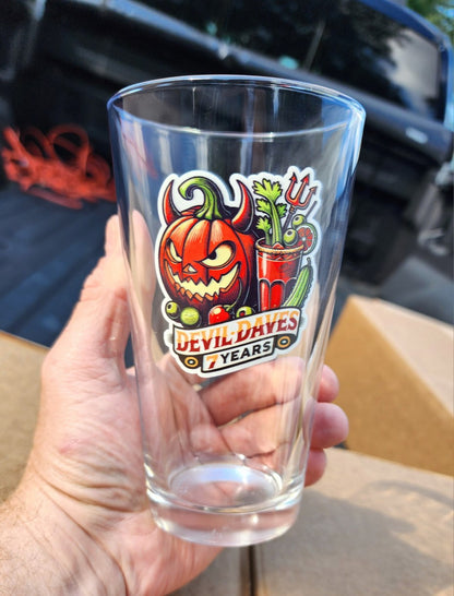 7 Year - Pint Glass & Sticks | JackoLantern