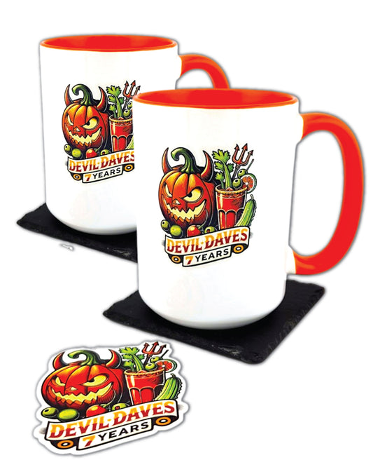 7 Year - Coffee Mug Set - 15 OZ | Jack O' Lantern