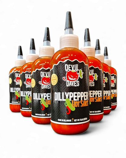 Dilly Pepper Pickle Brine Hot Sauce - 10 OZ | 9 PCS WS