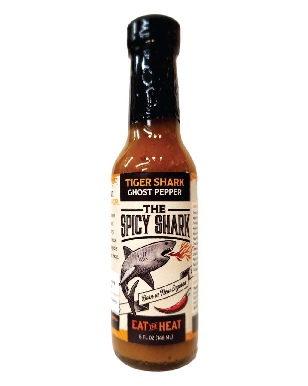 Spicy Shark Tiger Shark Ghost Pepper Hot Sauce