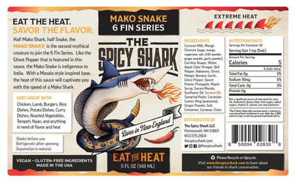 Spicy Shark - 6 FIN MAKO SNAKE | 5 OZ