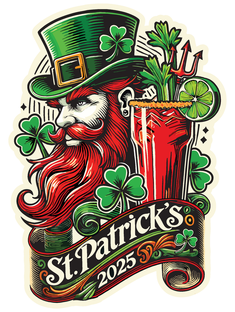 st patricks day logo 2025