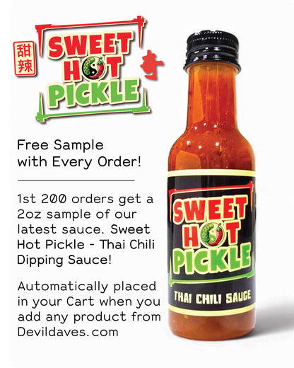 Sweet pickle hot sauce Thai chili