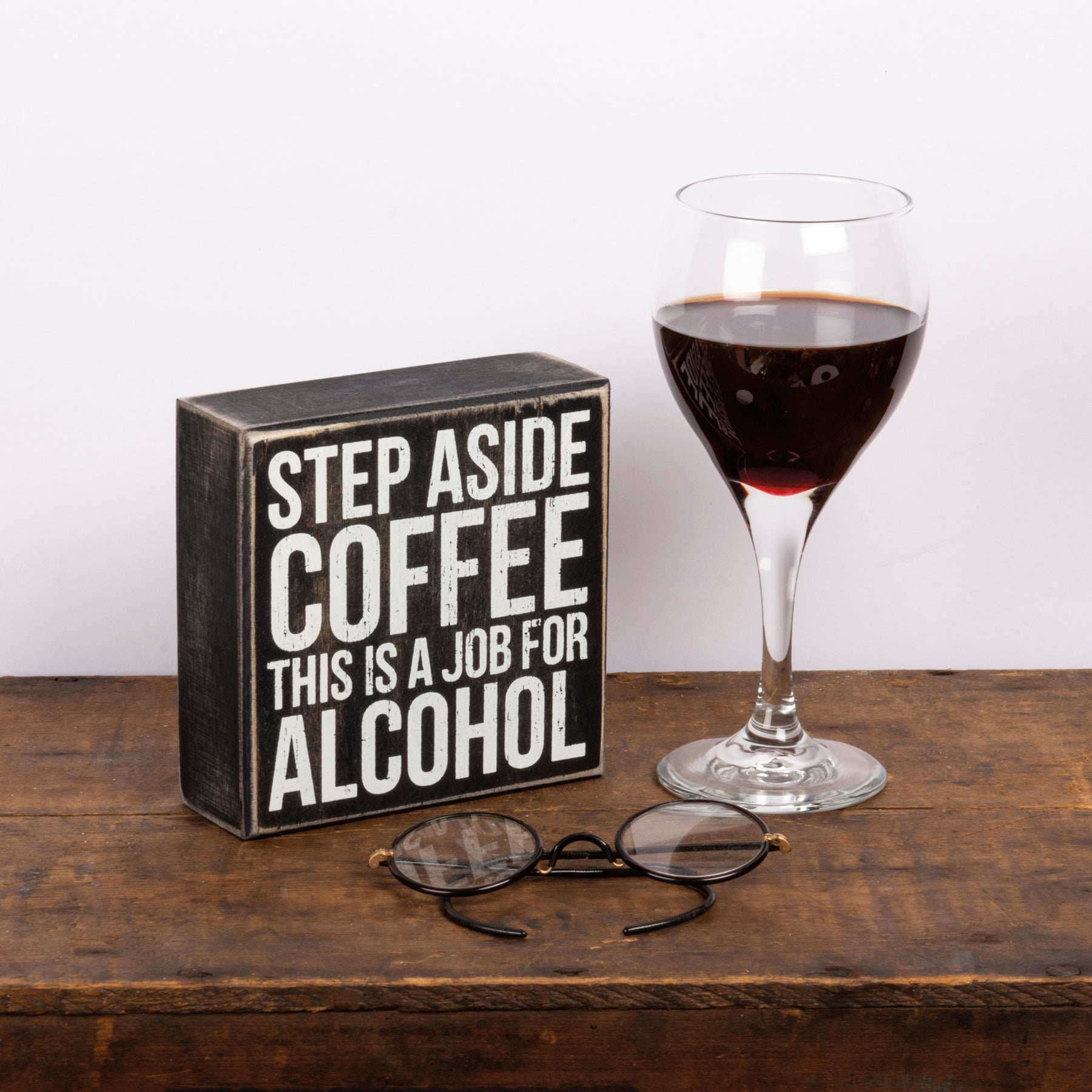 Step Aside Coffee | 5x5 Box Sign