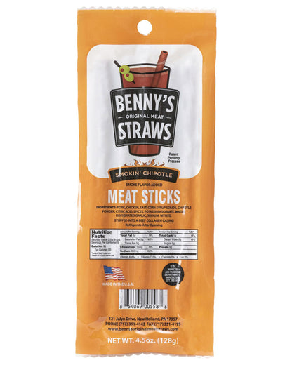 Bloody Mary Meat Straws - Choose Flavor | 5 Pack